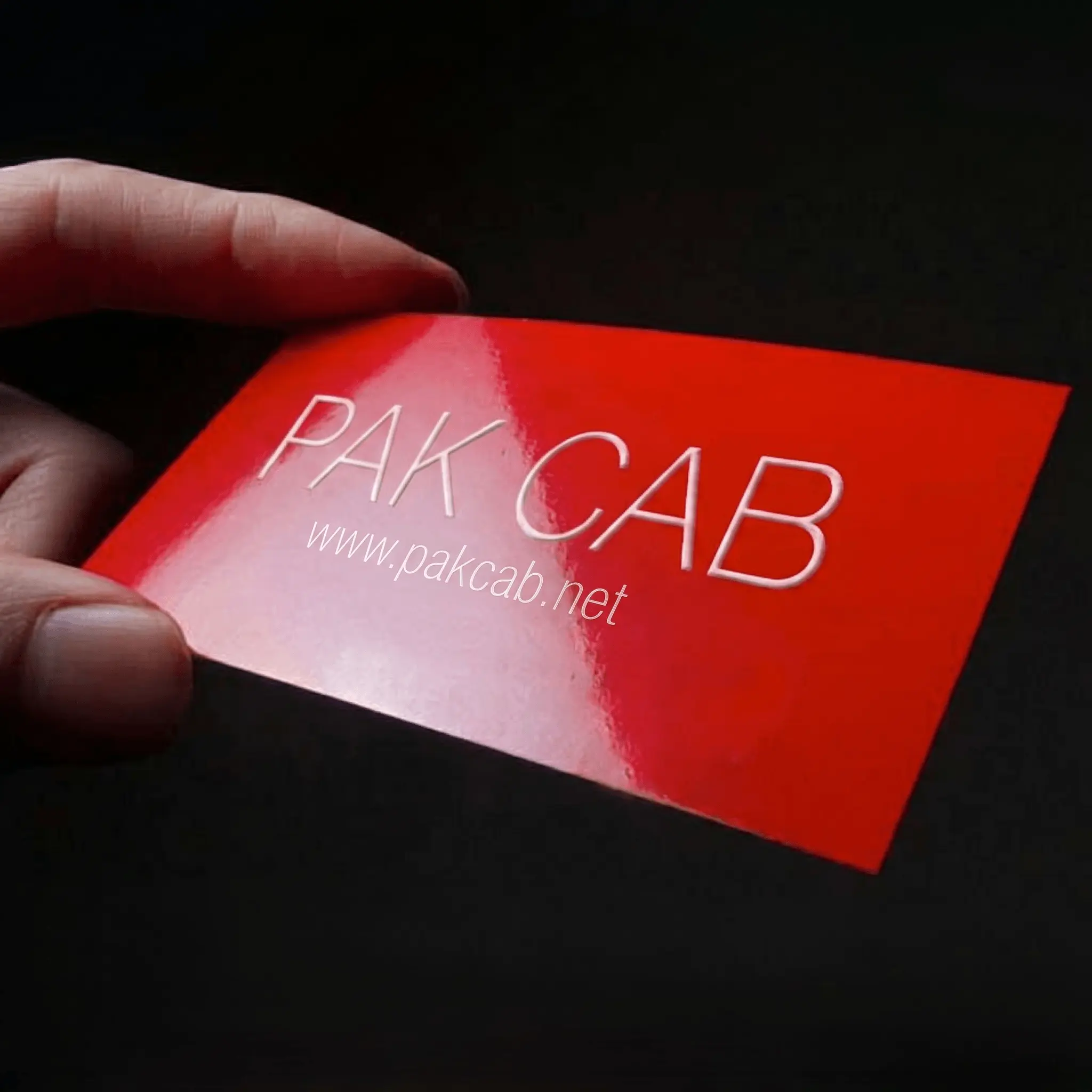 Glossy Shine Lamination Business Card Glossy Shine Lamination Business Card - Image 1