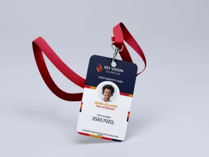 Premium PVC Employee ID Card