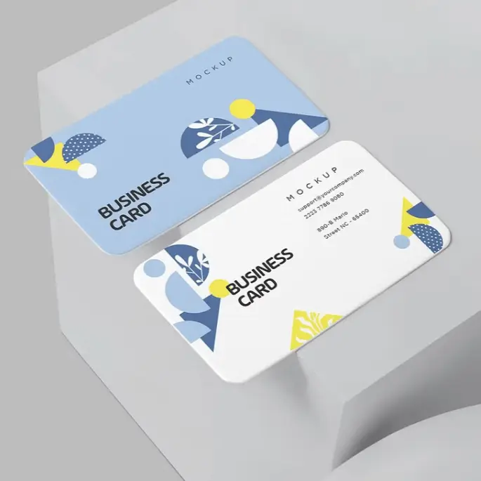 Rounded Corner Business Card Rounded Corner Business Card - Image 1